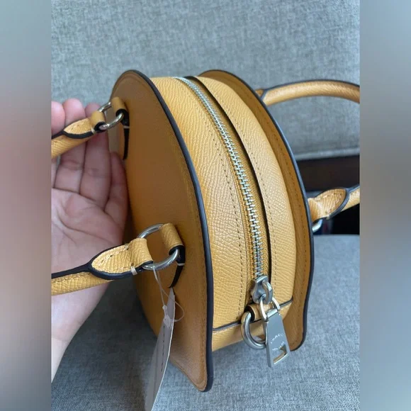 NWT！COACH Lemon Crossbody Bag（COACH CR251 ）Silver/Honeycomb